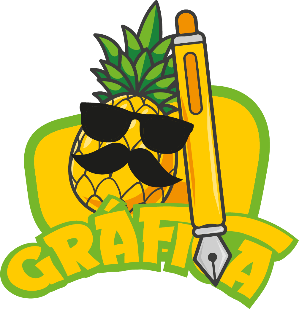Ilustración vectorial representativa del servicio de línea gráfica e identidad visual